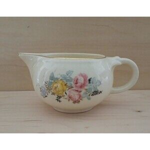 Taylor Smith Taylor USA #1916 Creamer Gold Filigree Replacement Wear 6 X 2.5